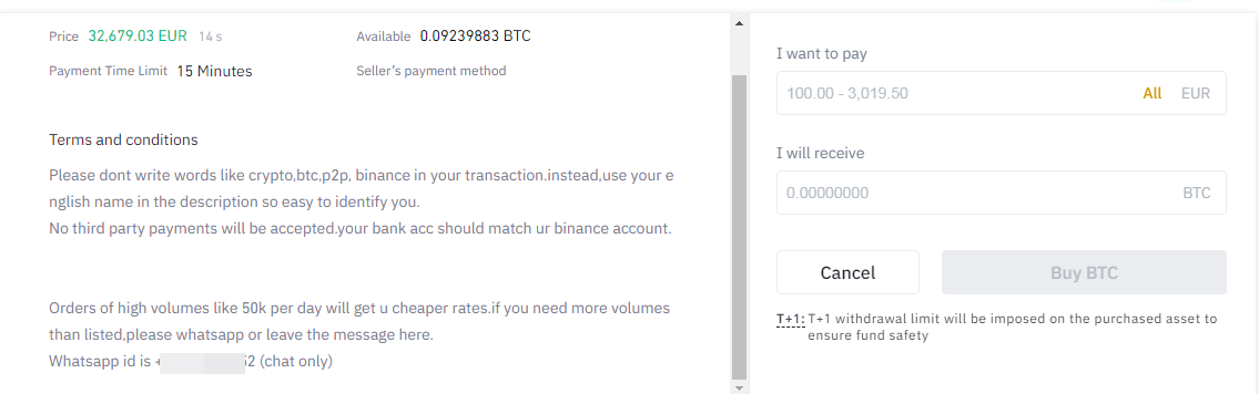 paypal btc buy